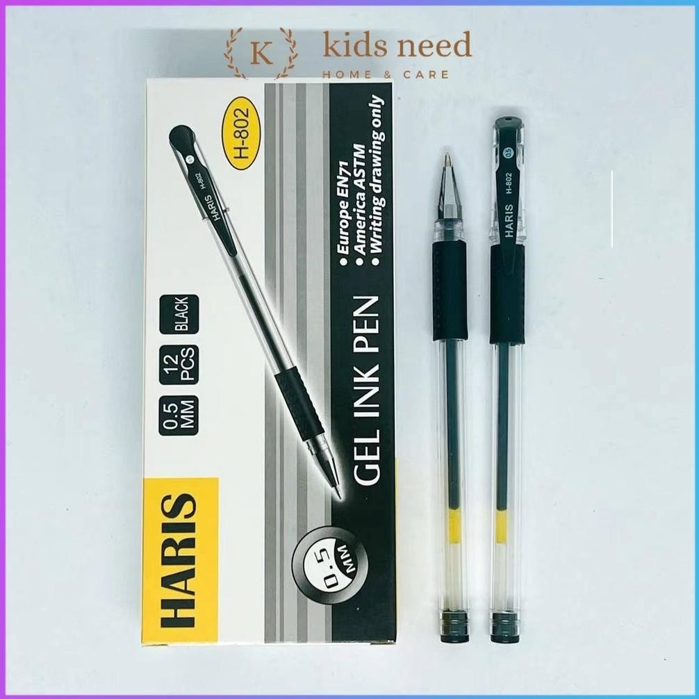 

Unik (12 Pcs) Gel Pen Pulpen Pena Murah 0.5 / 0.38 Mm