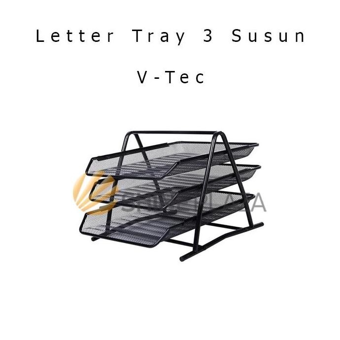 

BRG BARU Rak Kertas - Document Tray 3 Susun V-Tec