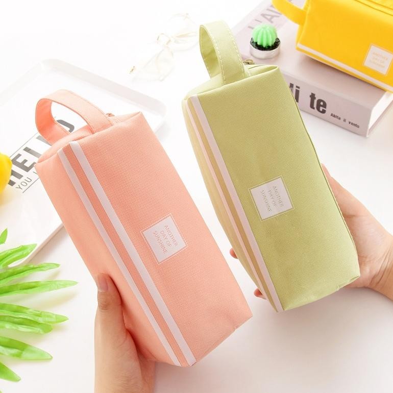 

Cod Tas Pena Ganda Kain Oxford Tas Pena Genggam Berkapasitas Besar Tas Alat Tulis Ritsleting Ganda Sederhana Untuk Siswa Sekolah Dasar