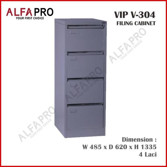 

HOT PROMO LEMARI ARSIP LEMARI BESI FILLING CABINET VIP 4 LACI V 304