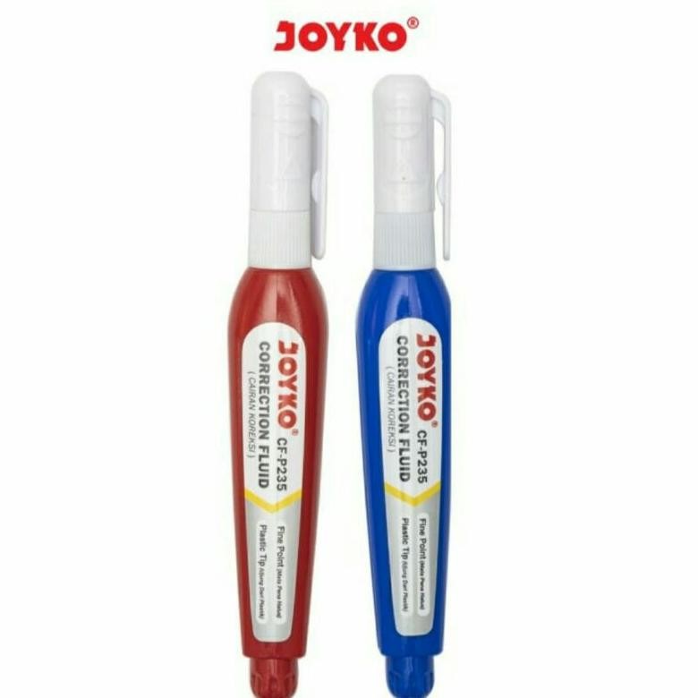 

Fungsi 1 Lusin Correction Fluid / Tip Ex Cair Joyko Cf-P235 (12 Pcs)