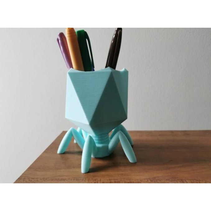 

HOT SALE T4 bacteriophage pen holder
