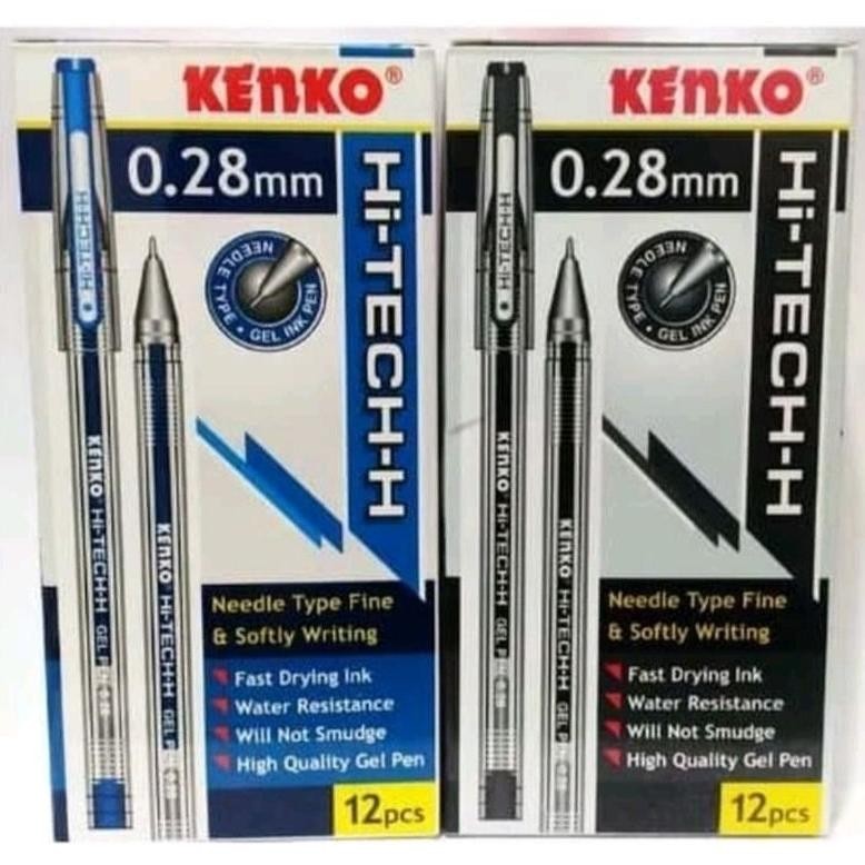 

Promo Bulan Ini Pulpen Gel Hitech Pen Bolpoin Bolpen Pena Hi-Tech - H 0,28 Mm Hitam (1 Pak = 12 Pcs)