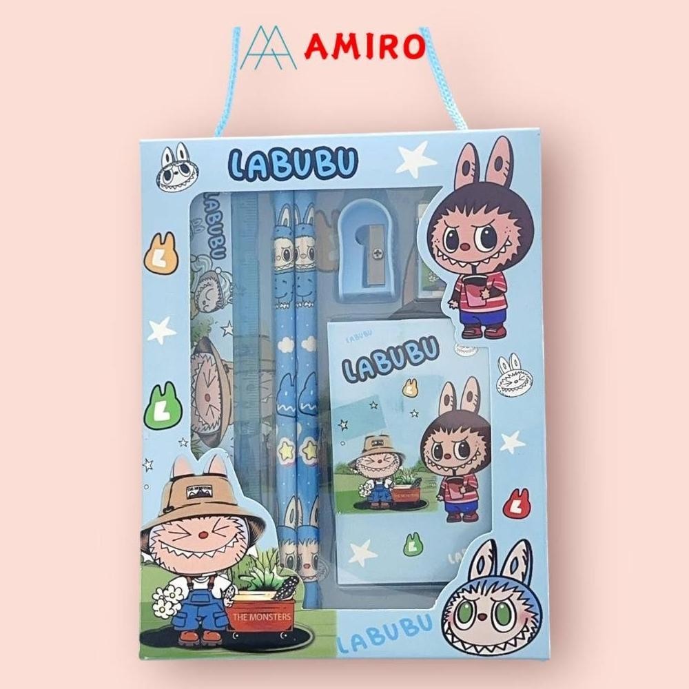 

Cod Alat Tulis Set 6 In 1 Karakter Kuromi Untuk Hadiah Anak Sekolah / Kotak Pensil Anak Set Stationery Sanrio Murah Lucu