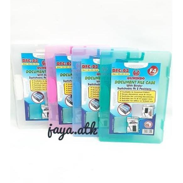 

PROMO MAP PLASTIK DOKUMEN FILE CASE HARD COVER FOLIO DFC-003 PLUS BINDER