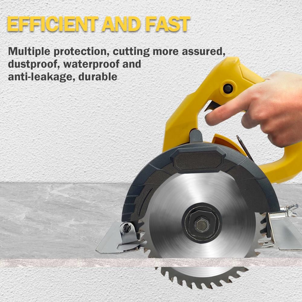 Kuwai Mesin Potong Keramik 4 Inch Marble Cutter Dan Granit 1300W 220V Mesin Pemotong Marmer