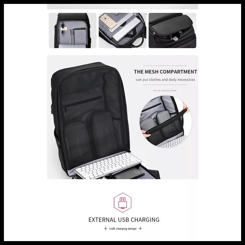 MARK RYDEN MR7080D TAS RANSEL BACKPACK LAPTOP WATERPROOF 17 INCH USB