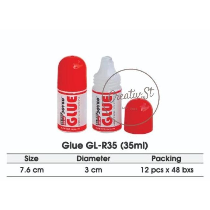 

New Collection !!! Joyko Lem Cair Liquid Glue 35 Ml Lem Anak Sekolah
