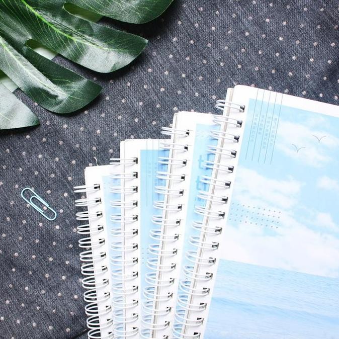 

Spot Barang !!! The Realm Of The Sky Spiral Ruled Notebook A5 [Creativ]