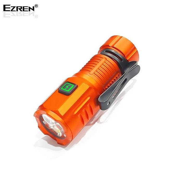 Ezren F30 Flashlight Mini Flashlight Mini Ultra Bright Torches Rechargeable Mangetic
