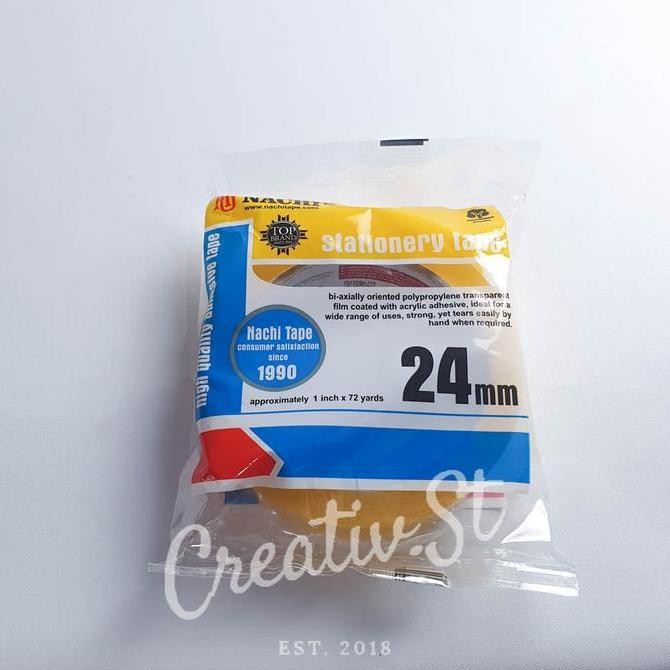 

Hot Sale !!! Nachi Tape Solasi 24 Mm X 72 Mm Solasi Pita Perekat
