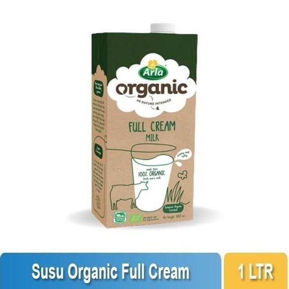 

*#*#*#] Arla Full Cream Milk UHT Organic 1000 ML / Susu UHt Organik