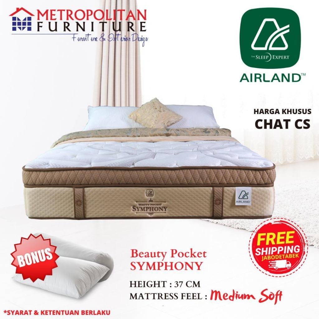 Kasur Springbed Airland Beauty Pocket Symphony Spring Bed Matras