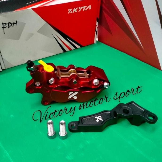 Paket Shock Depan Kaliper 4 Piston Disc 260 Ktc Kyta Vario Beat Scoopy - Asli