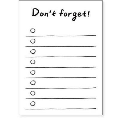 

Hot Sale !!! [Creativ] Twilight Day Basic White Memopad