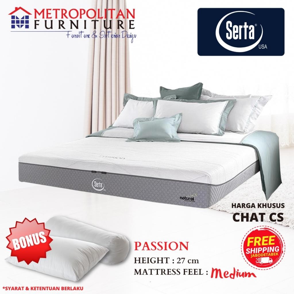 Kasur Springbed Serta Passion Spring Bed Matras