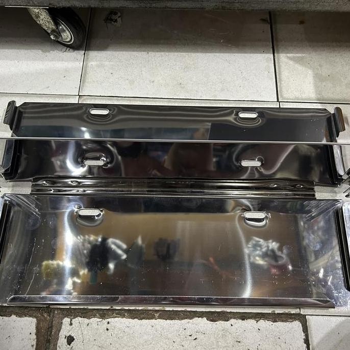 Tatakan Plat Nomor Mobil Dudukan Plat Nomor Model Pejabat//Aparat - Asli