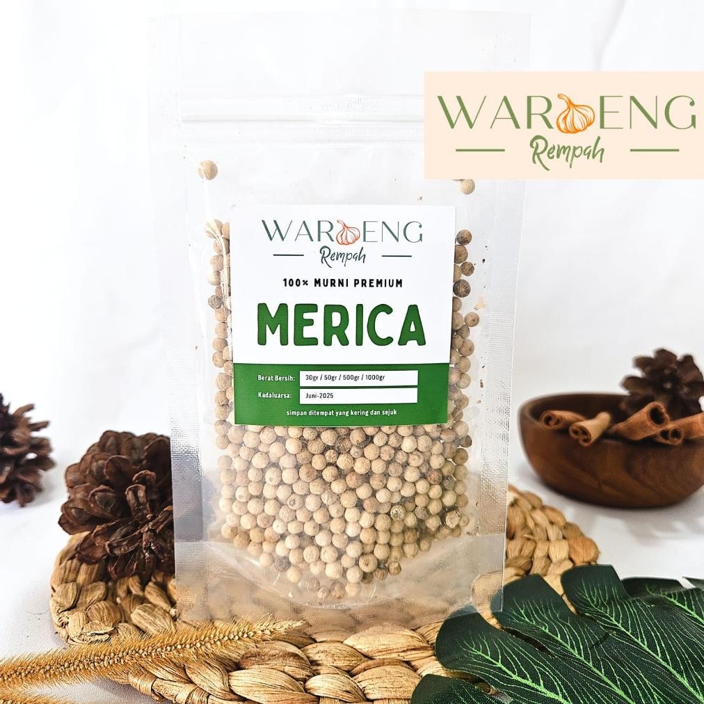 

Lada Putih / Whole White Pepper / Waroeng Rempah Murah - Rempah MSH