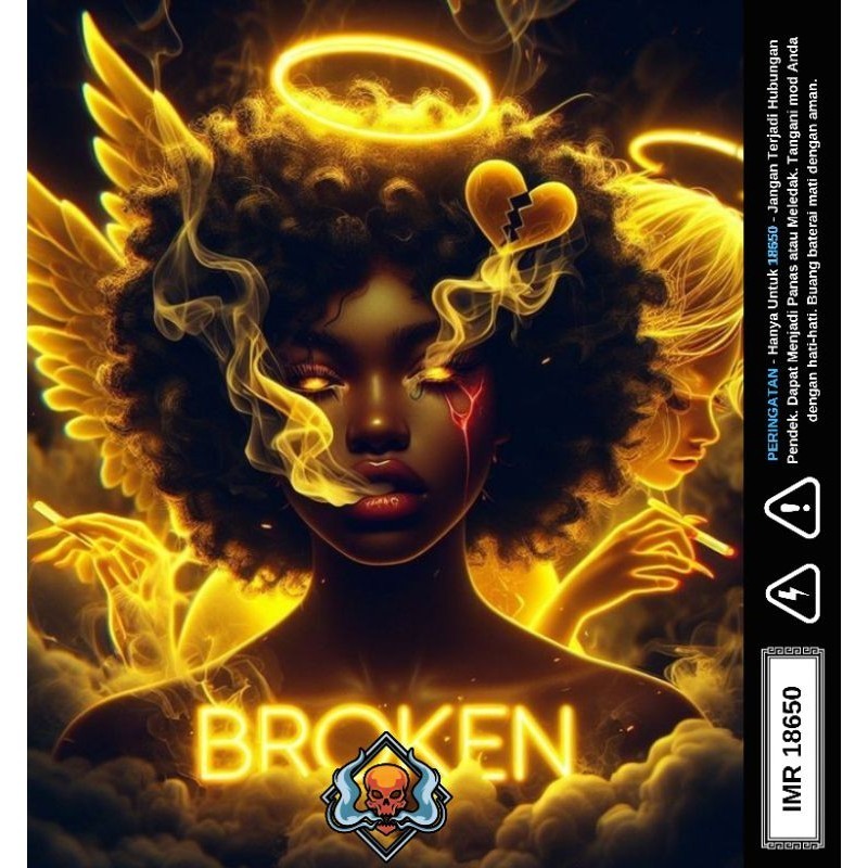 

Terlaris Ambitionstore Stiker Wrap Baterai 18650 Broken Series Pelindung Dan Penghias Untuk Segala Merek Garskin Premium Not Casing Bisa Custom *Promo*