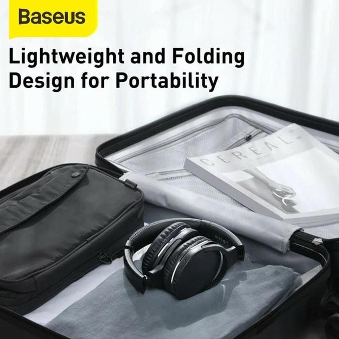 Baseus D02 PRO Headset Wireless Bluetooth - Wired AUX Stereo Headphone