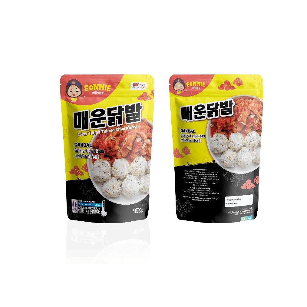 

READY STOK Eonnie Kitchen - Paket Bundling Dakbal Ceker Dehydrated Halal Siap kirim