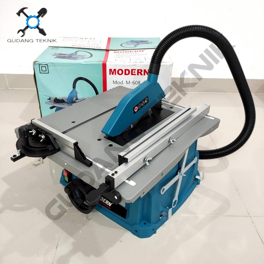 Modern M-608  Table Saw MODERN M 608  Meja Potong Gergaji Kayu Circular MODERN M608 8"