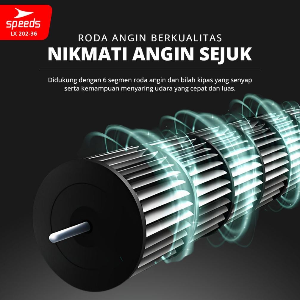SPEEDS Tower Fan Air Cooler Kipas Angin Portable Cooling Air Conditiener Standing Kipas Angin Berdir