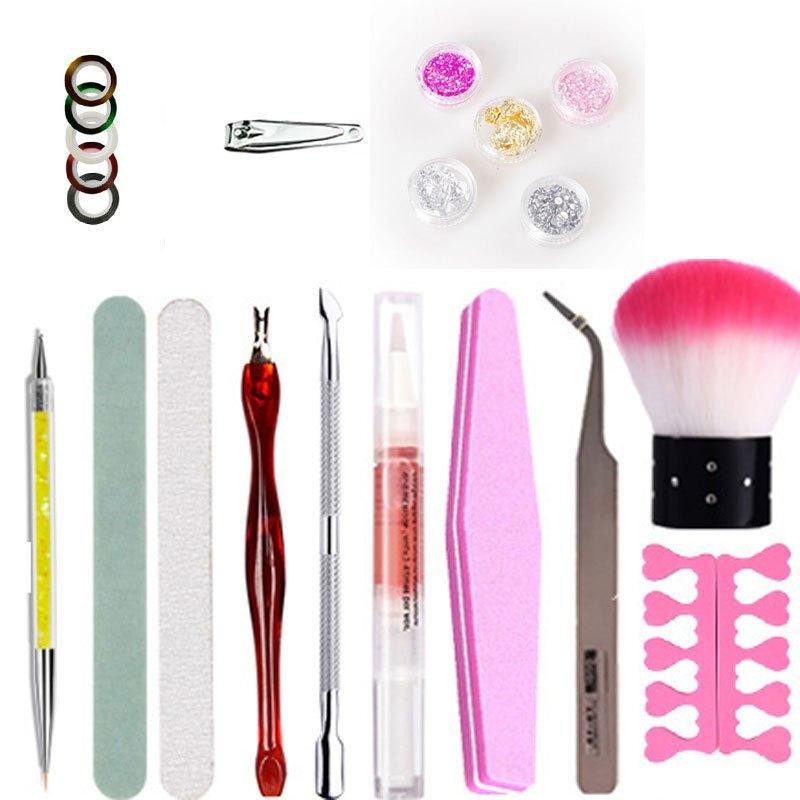 Paket Usaha Nail Gel Lengkap Set Kutek Gel Lampu Kuku Uv 36W 12 Warna Cat Kuku Gel, Set Peralatan Ma