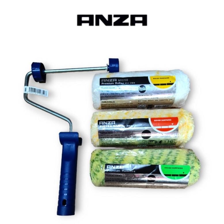 NEW Kuas Rol Cat Tembok ANZA 7" Asli