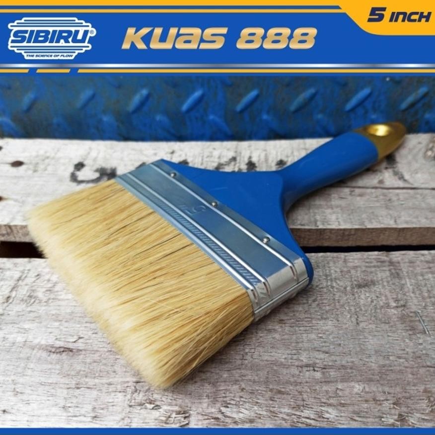 

NEW!!! Kuas Tangan Sibiru Seri 888 / Kuas Cat ukuran 5 inch