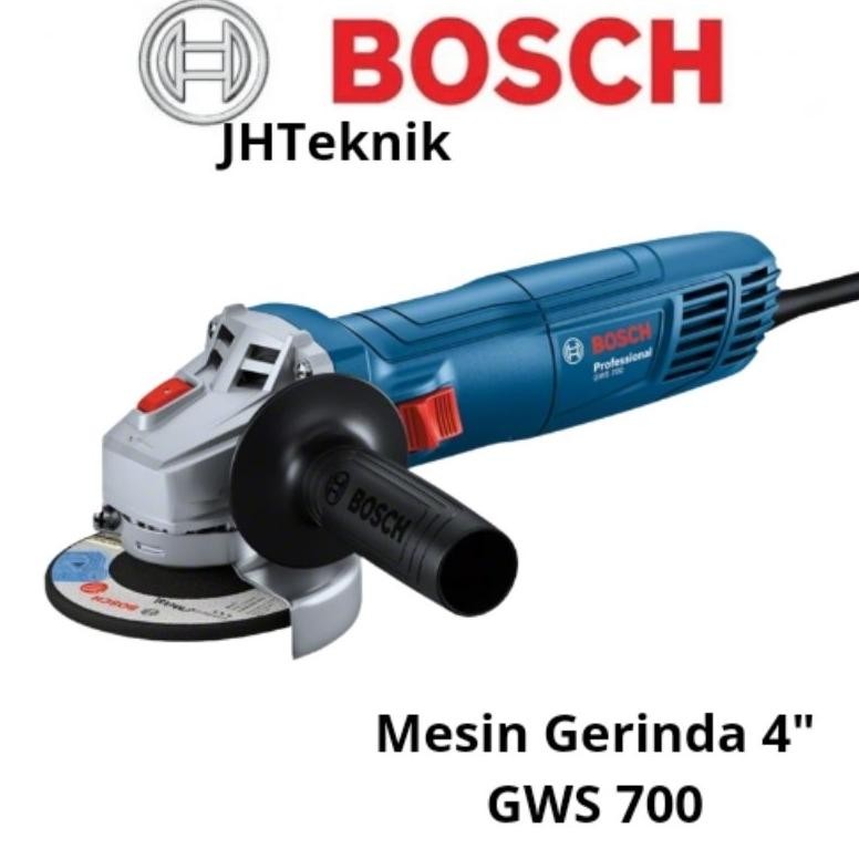 NEW JHteknik Mesin Gerinda Tangan BOSCH GWS 700 ASLI ORIGINAL/BOSCH Mesin Grinda 4" GWS 700 ASLI ORI