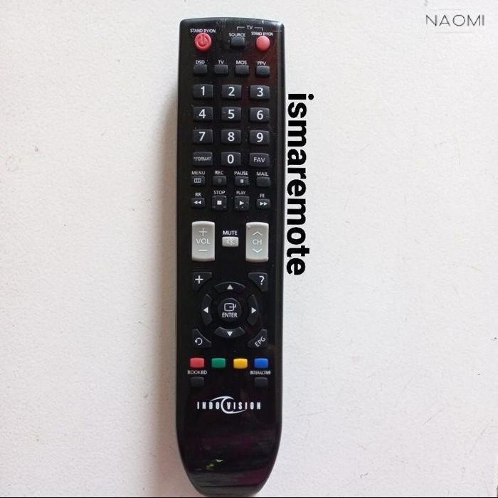 BARU REMOTE REMOT PARABOLA/DECODER  INDOVISION /TOP TV/OKE VISION