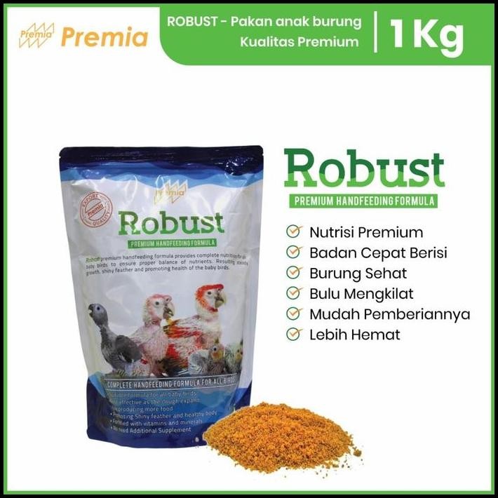 Bubur Loloh Baby Burung Parrot Robust 1 Kg Bubur Baby Afgrey Macaw
