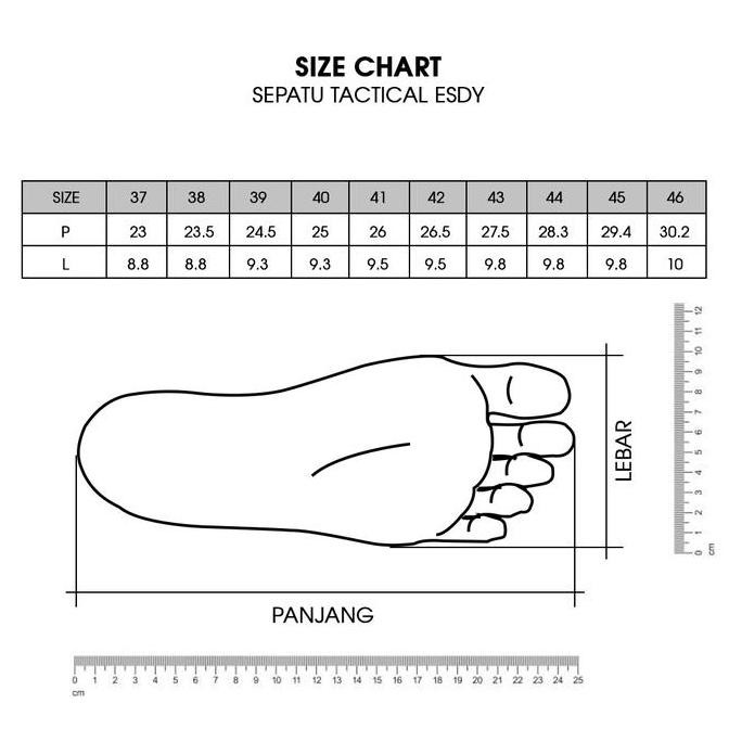 Sepatu Tactical ESDY Putar Hitam Hijau Gurun Boots Boots Merah Shoes Black Sneaker