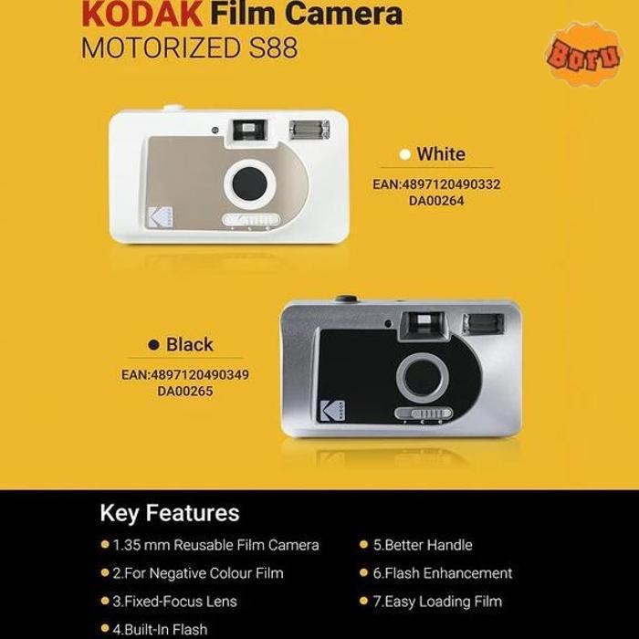 Promo Kodak S88 Motorized Film Camera Kodak