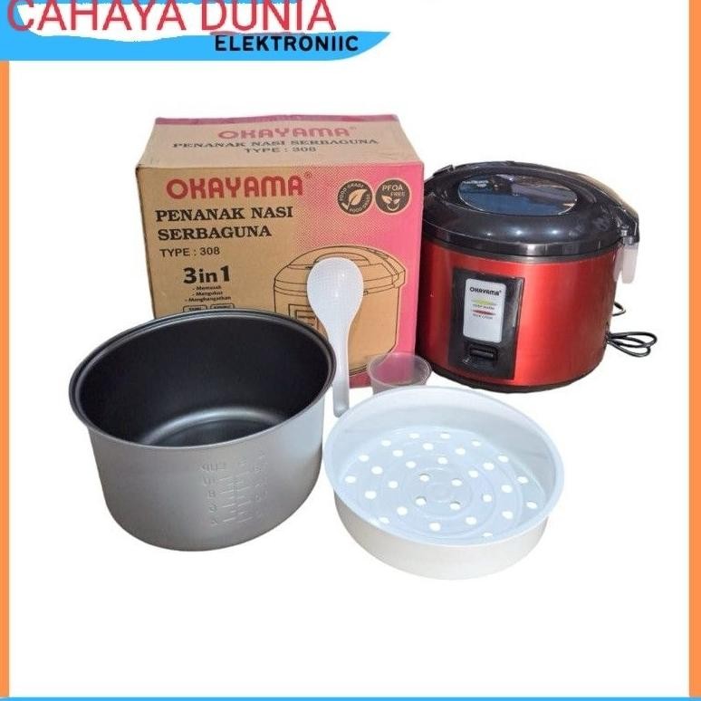 NEW OKAYAMA Rice Cooker 1,8L