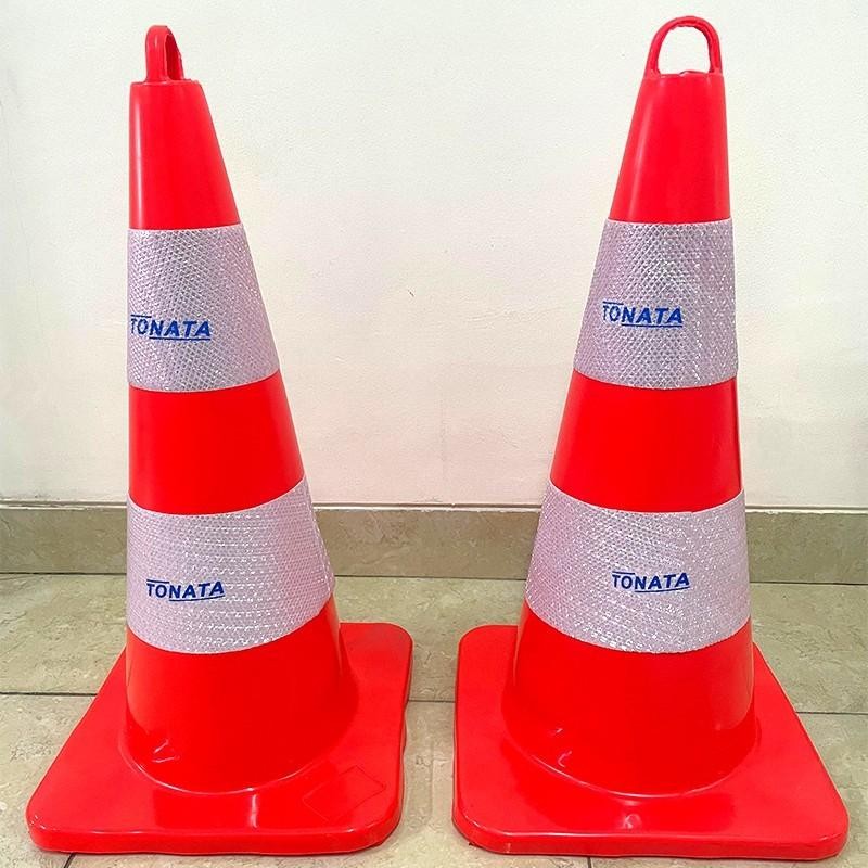 Safety Traffic Cone / Kerucut Lalu Lintas Tonata 1,3 Kg 65 Cm / With Handle