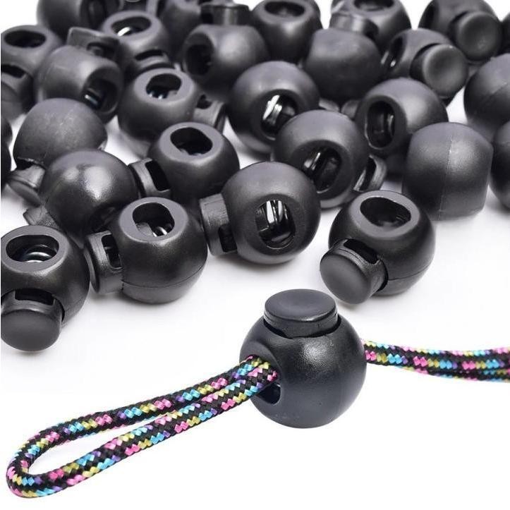 Stopper Tali Celana Isi 100 Penutup Ujung Tali Stopper Ujung Tali Stopper Tali Kecil