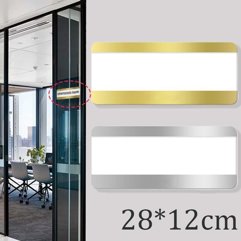 Papan Nama Ruangan Kantor Papan Nama Sliding Papan Nama Akrilik Dinding Universal Papan Nama Pintu K