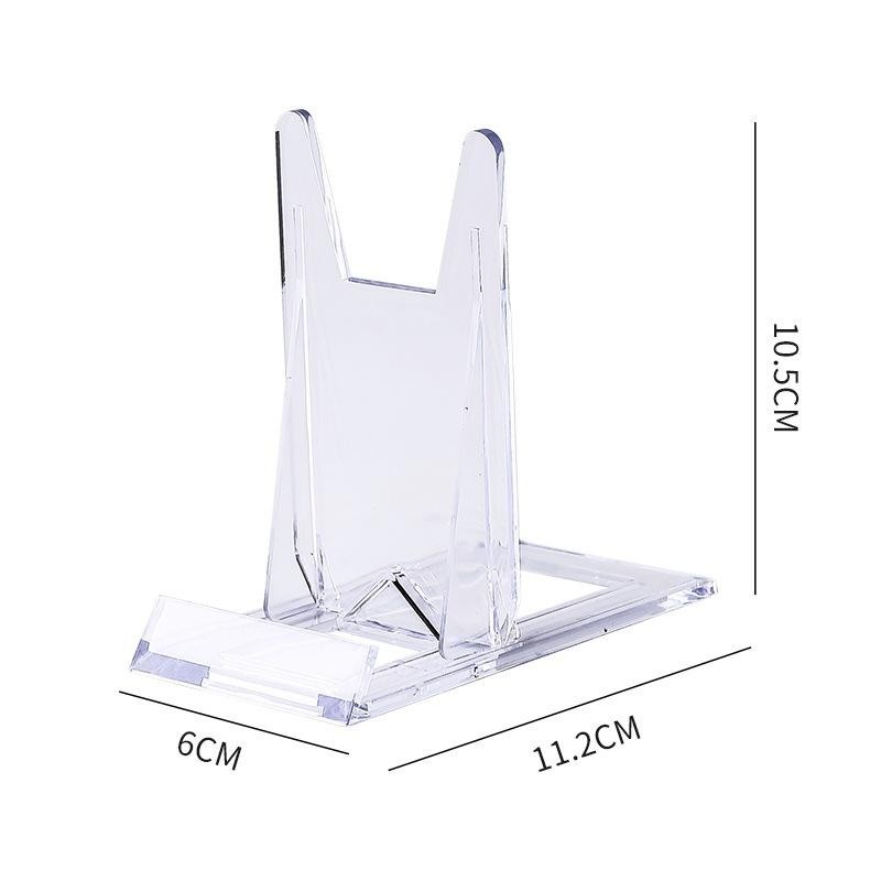 

5Pcs Stand Akrilik Pajangan Foto Display Koin Bitcoin Medali Perak Photo Display Photo Frame Acrylic Meja