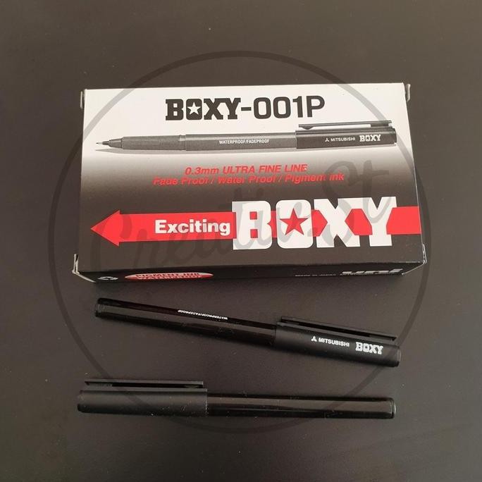 

Terlaris !!! Boxy Mitsubishi Pulpen Bolpen Hitam 0.3 Mm (1 Pcs)