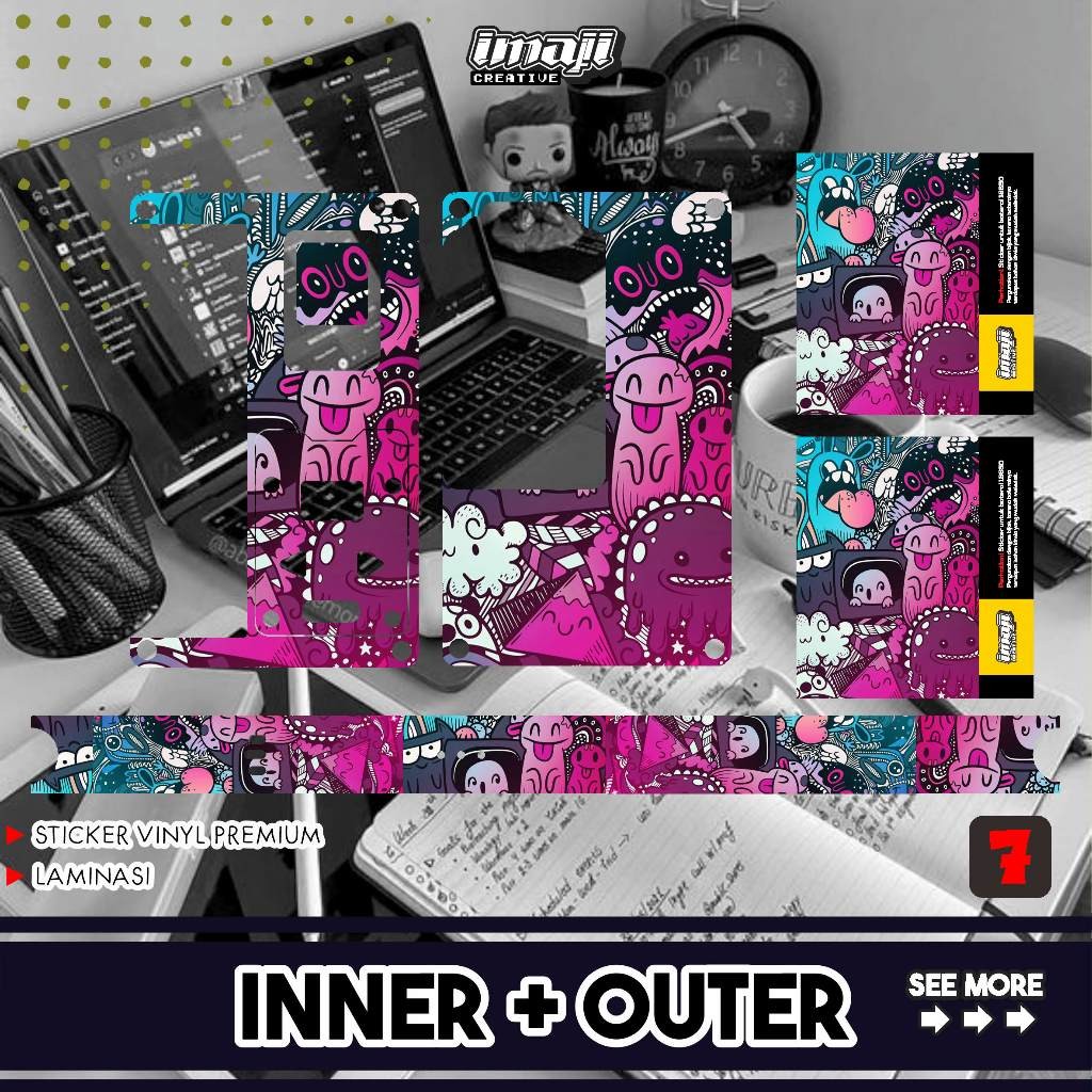 

Terlaris Presisi Imaji Creative Centaurus B80 7 Casing/Stiker Panel Vynil Bisa Custom Dan COD