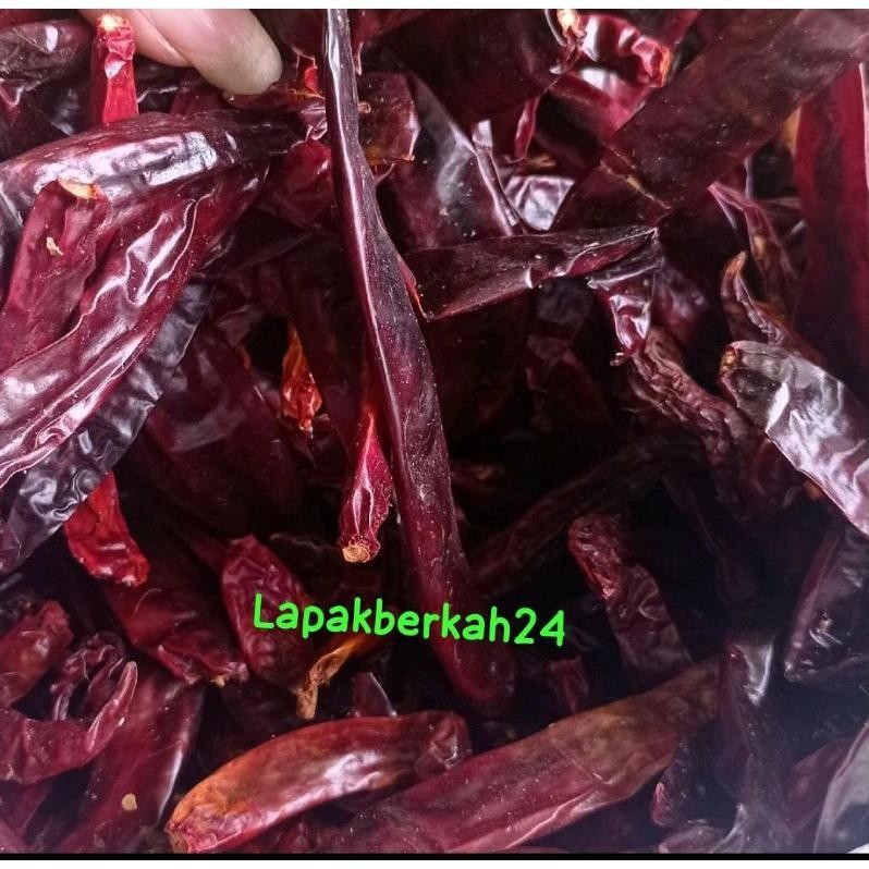 

Pilihan Tepat ( 1.Kg ) Cabe Merah Besar Kering Super Tanpa Tangkai Tidak Pedas