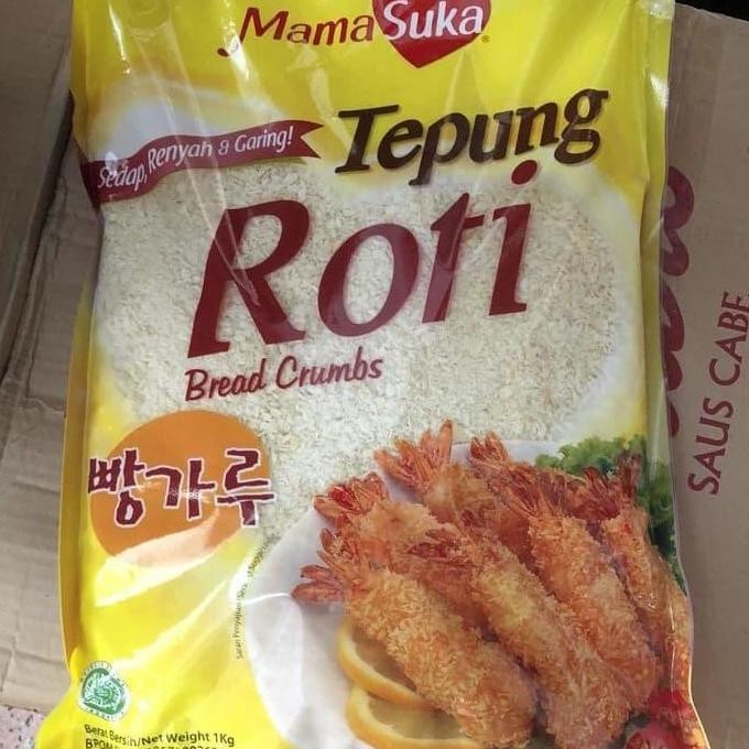 

Grosir Mama Suka Tepung Roti Bread Crumbs 1Kg