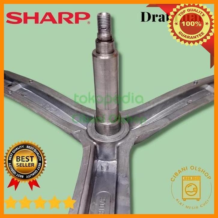 [CIB] SPIDER SEGITIGA MESIN CUCI SHARP ESFL-1072B ESFL 1072B DRAT LUAR