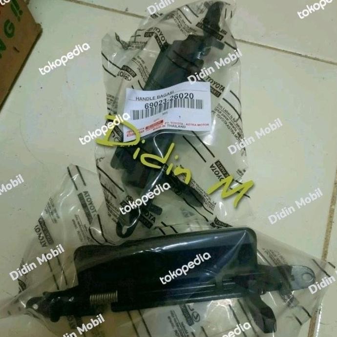 Handle Pintu Bagasi Belakang Toyota Kijang Lgx Original Baru