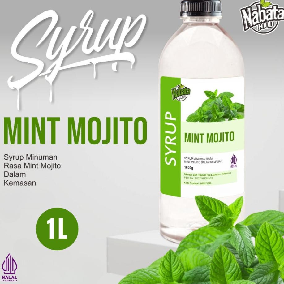 

Irup Mojito 1 Liter Nabata Drin Mojito Yrup 1Ml