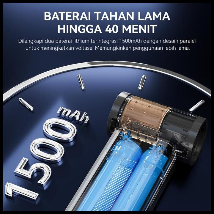 Terlaris Booster W01 Mini Turbo Jet Fan Usb Rechargeable Turbo Blower Fan, Motor Tanpa Sikat 130000 