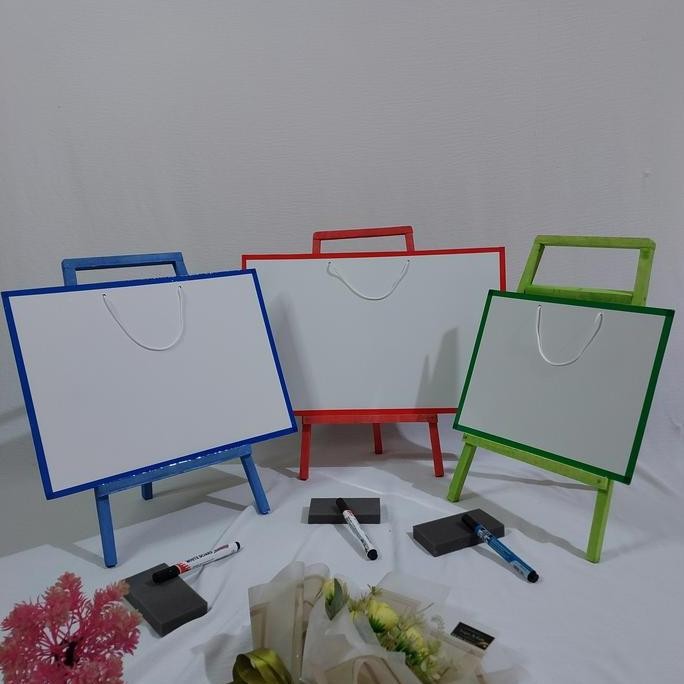 

new !!! Lulukids-Papan Tulis Anak Karakter Dengan Penyanggah Free Spidol Dan Penghapus White Borad Anak Karakter Belajar Mainan murah