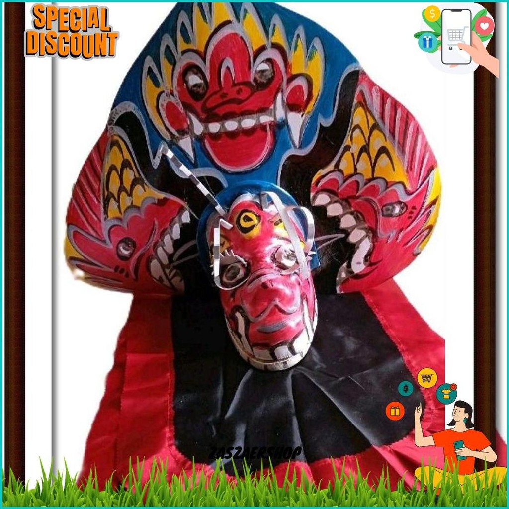 Barongan Devil/Barongan Devil Anak/Barongan Anak/Barongan Pentas Terlaris